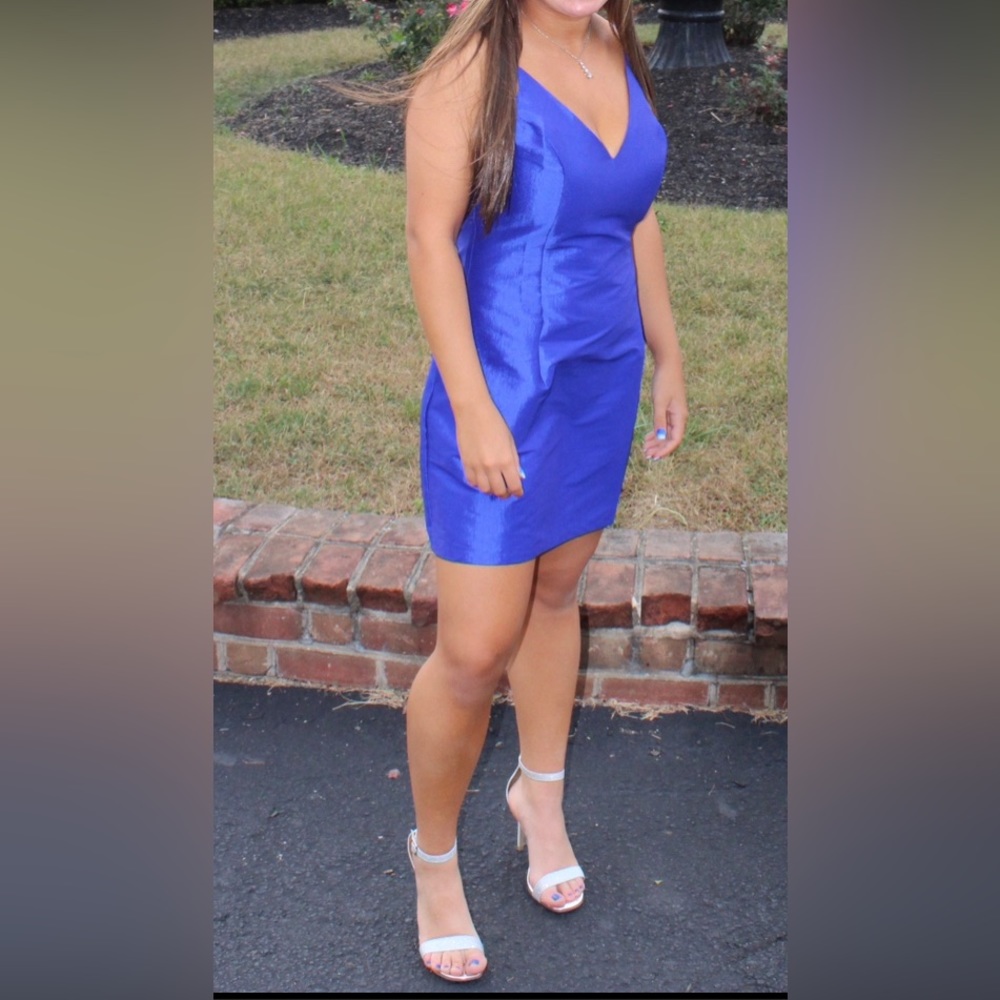 Lulu blue satin size medium